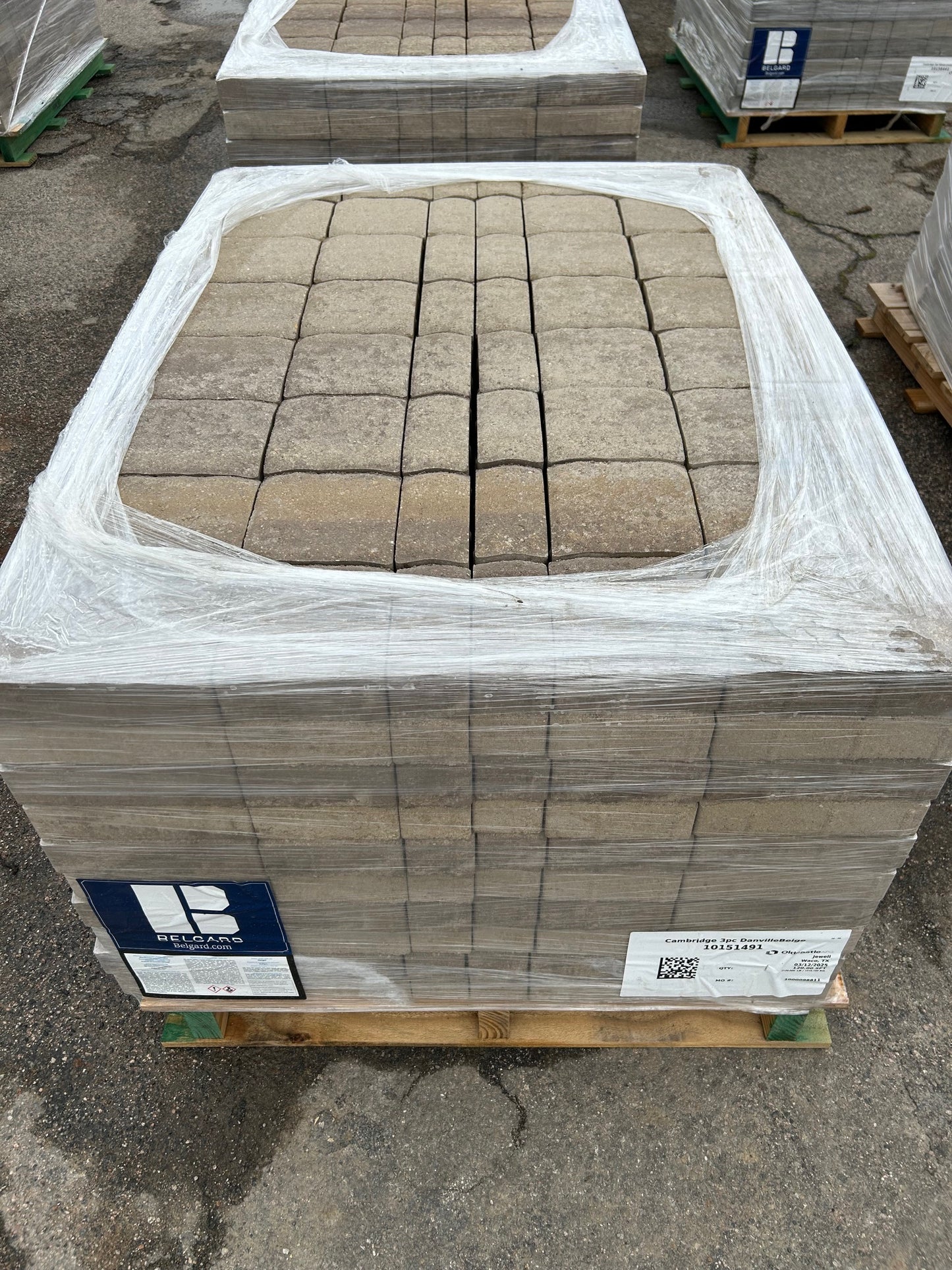 Pavers Cambridge Cobble Danville Beige Pallet