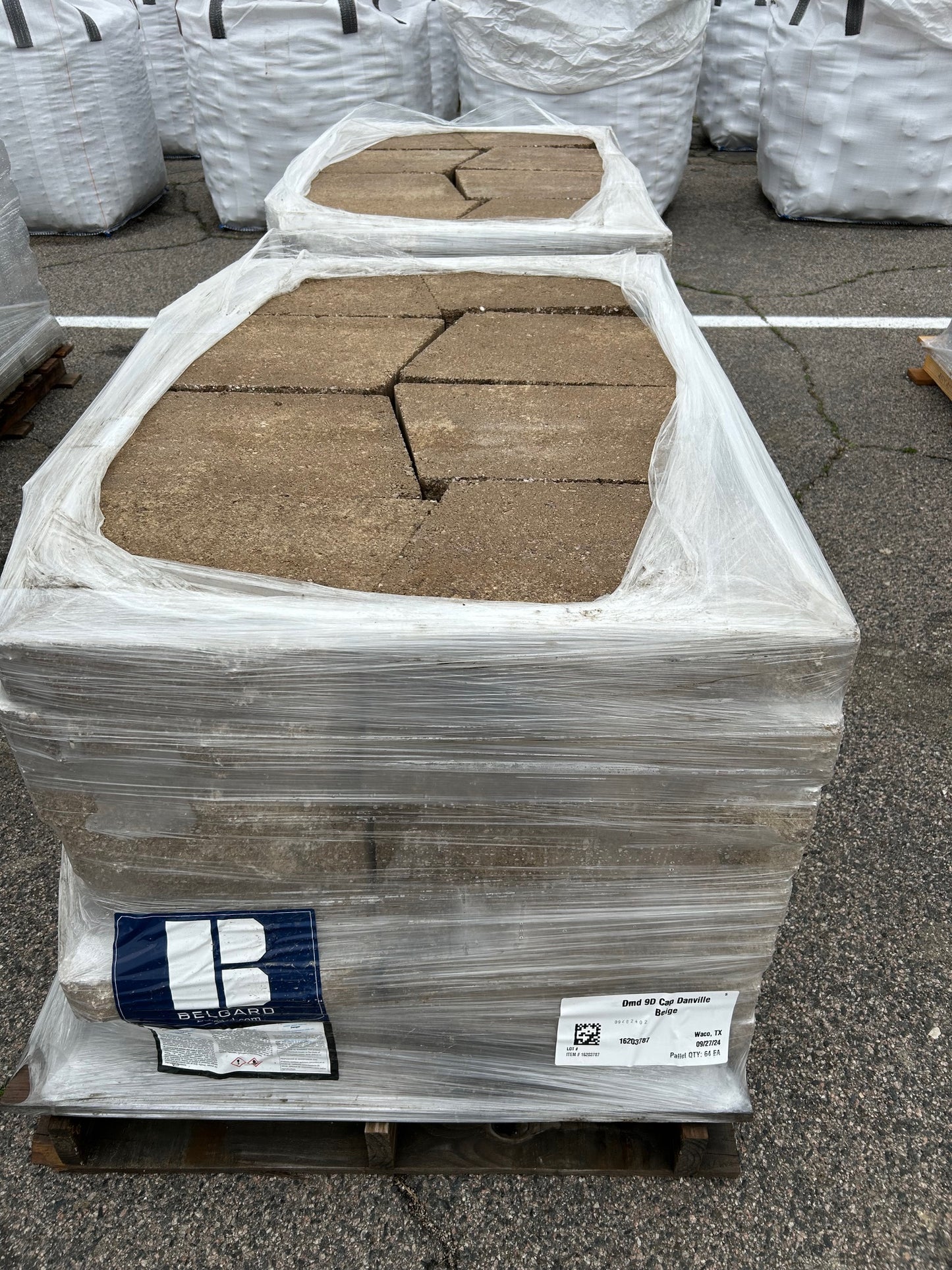 Walls Diamond 9d Cap Danville Beige Pallet