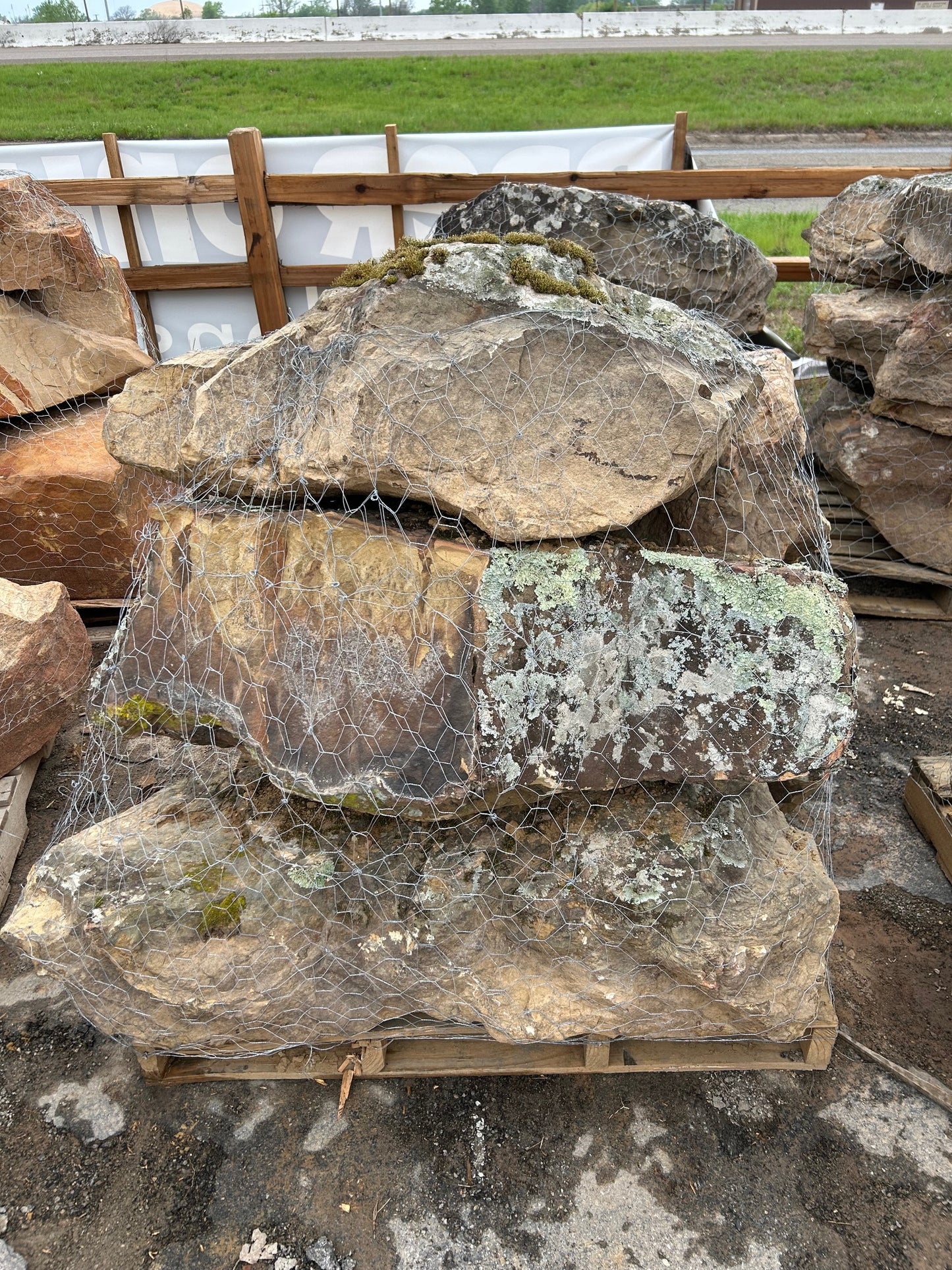 Moss Boulders