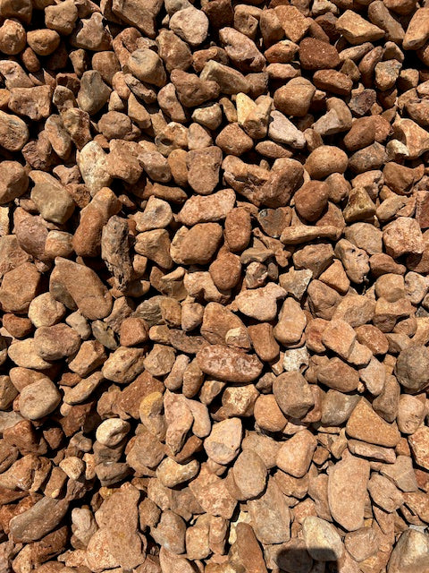 PEACH COBBLE 1-2" PER 1/2 YARD